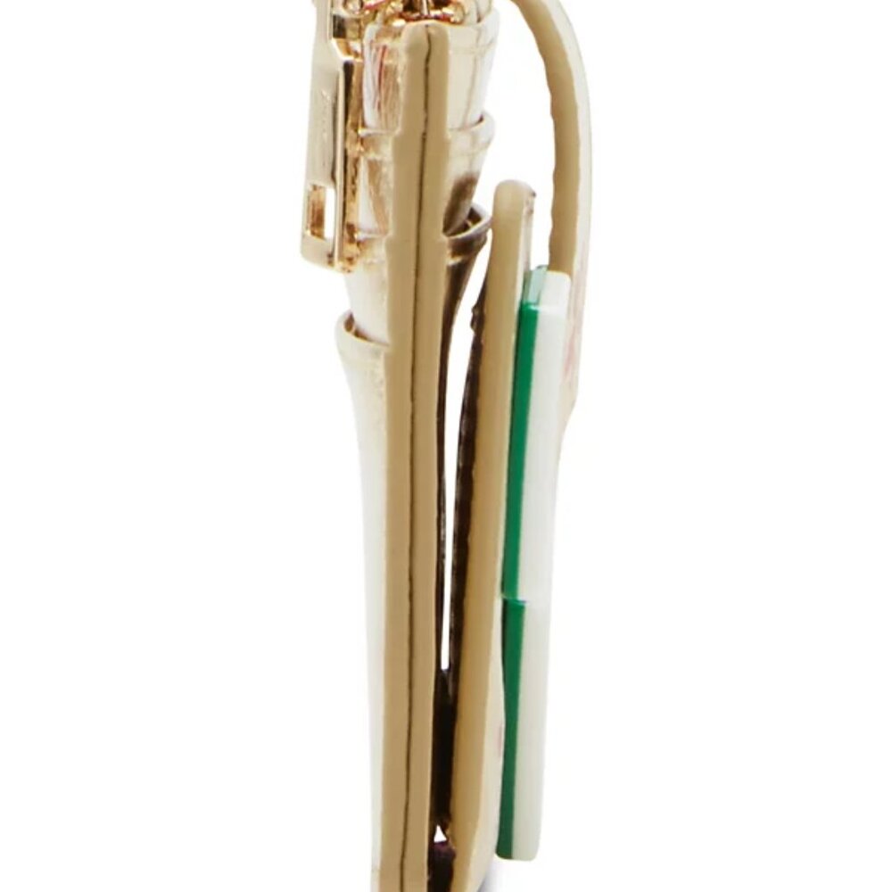 Betsey Johnson Kitsch Bam BiFold Wallet Gold Metallic Lunar New Year NWT - Picture 4 of 7